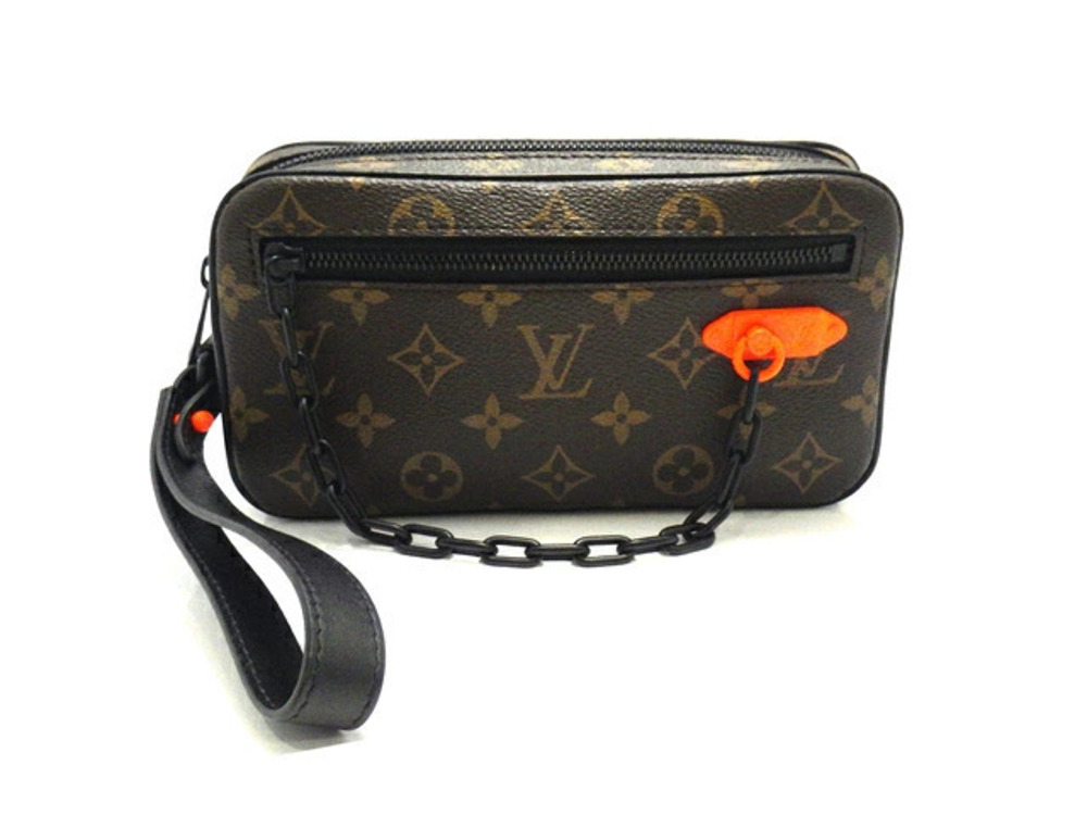 LOUIS VUITTON Monogram Bag Clutch Pochette Volga Virgil Abloh